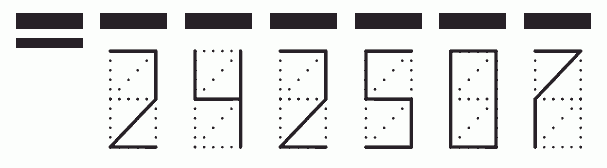 Пример заполнения индекса 242507