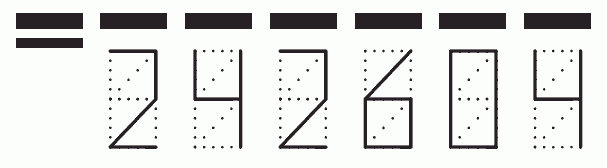 Пример заполнения индекса 242604