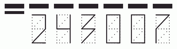 Пример заполнения индекса 243007