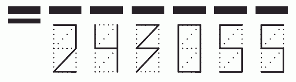 Пример заполнения индекса 243055