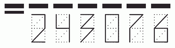 Пример заполнения индекса 243076