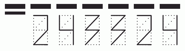 Пример заполнения индекса 243324