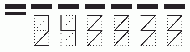 Пример заполнения индекса 243333