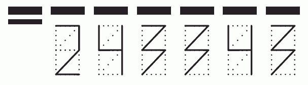 Пример заполнения индекса 243343