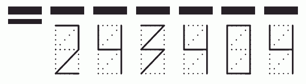 Пример заполнения индекса 243404