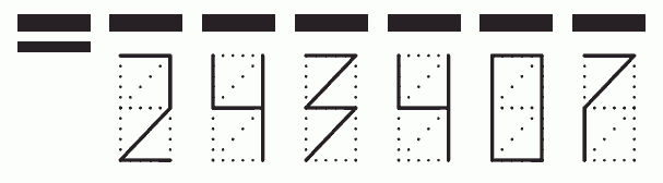 Пример заполнения индекса 243407