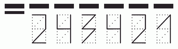 Пример заполнения индекса 243421