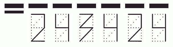 Пример заполнения индекса 243424