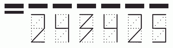 Пример заполнения индекса 243425