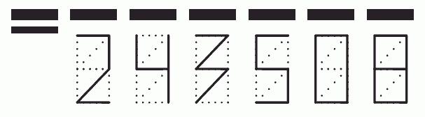 Пример заполнения индекса 243508