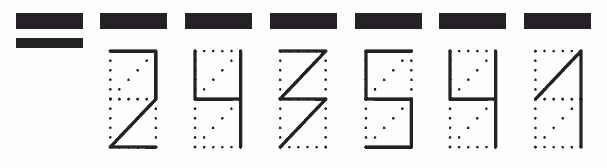 Пример заполнения индекса 243541