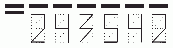 Пример заполнения индекса 243542