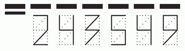 Пример заполнения индекса 243549