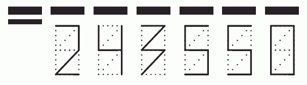 Пример заполнения индекса 243550