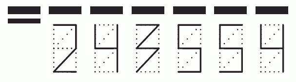 Пример заполнения индекса 243554