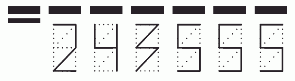 Пример заполнения индекса 243555