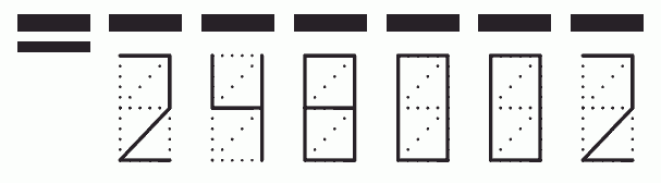 Пример заполнения индекса 248002