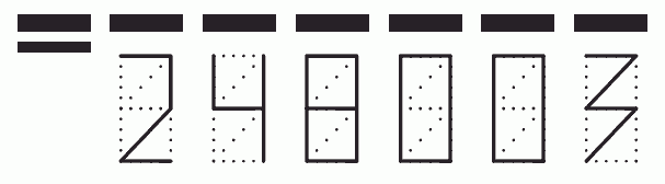 Пример заполнения индекса 248003