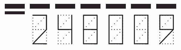 Пример заполнения индекса 248009