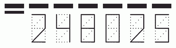 Пример заполнения индекса 248025