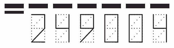 Пример заполнения индекса 249004