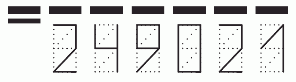 Пример заполнения индекса 249021