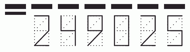 Пример заполнения индекса 249025