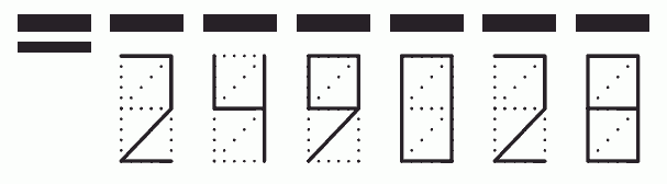 Пример заполнения индекса 249028