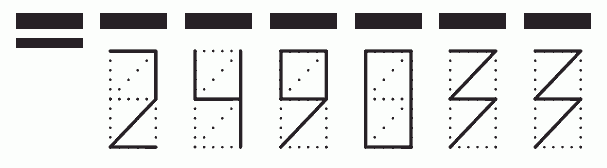 Пример заполнения индекса 249033