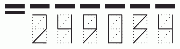 Пример заполнения индекса 249034