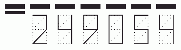 Пример заполнения индекса 249054