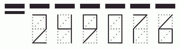 Пример заполнения индекса 249076