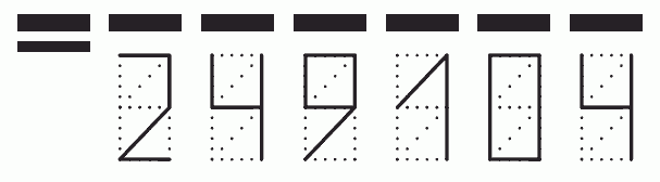 Пример заполнения индекса 249104