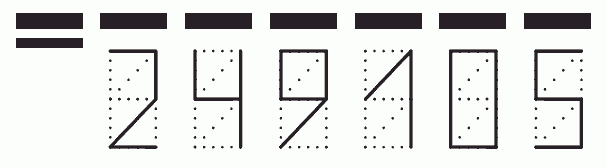 Пример заполнения индекса 249105