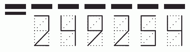 Пример заполнения индекса 249254