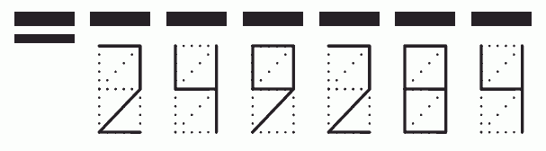 Пример заполнения индекса 249284