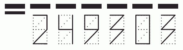 Пример заполнения индекса 249303