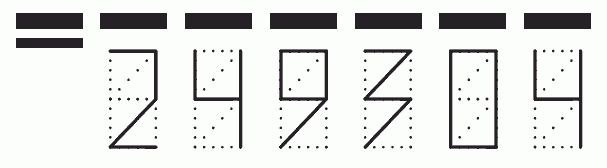 Пример заполнения индекса 249304