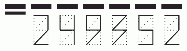 Пример заполнения индекса 249352