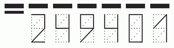 Пример заполнения индекса 249401