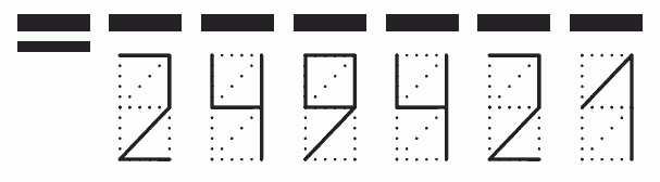 Пример заполнения индекса 249421