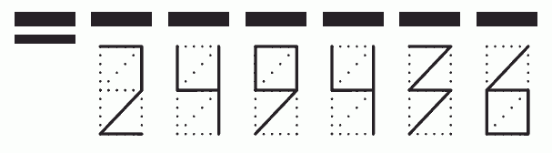 Пример заполнения индекса 249436