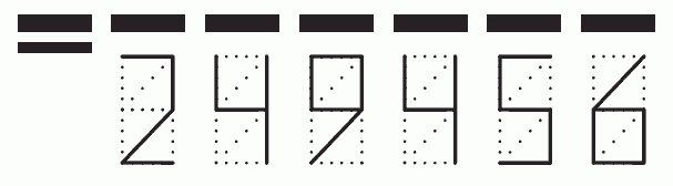 Пример заполнения индекса 249456