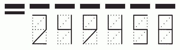 Пример заполнения индекса 249458