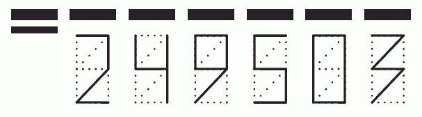 Пример заполнения индекса 249503