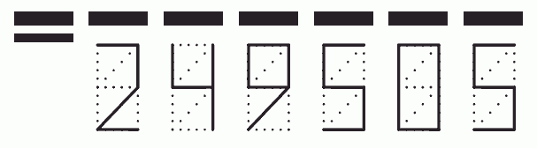 Пример заполнения индекса 249505