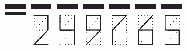 Пример заполнения индекса 249765