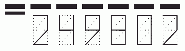 Пример заполнения индекса 249802