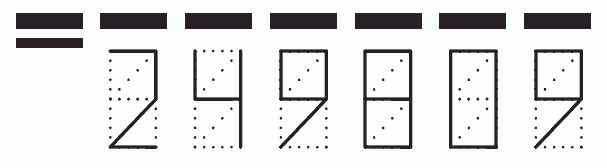 Пример заполнения индекса 249809