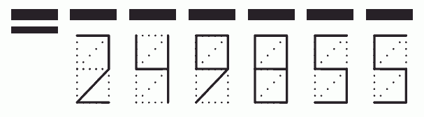 Пример заполнения индекса 249855